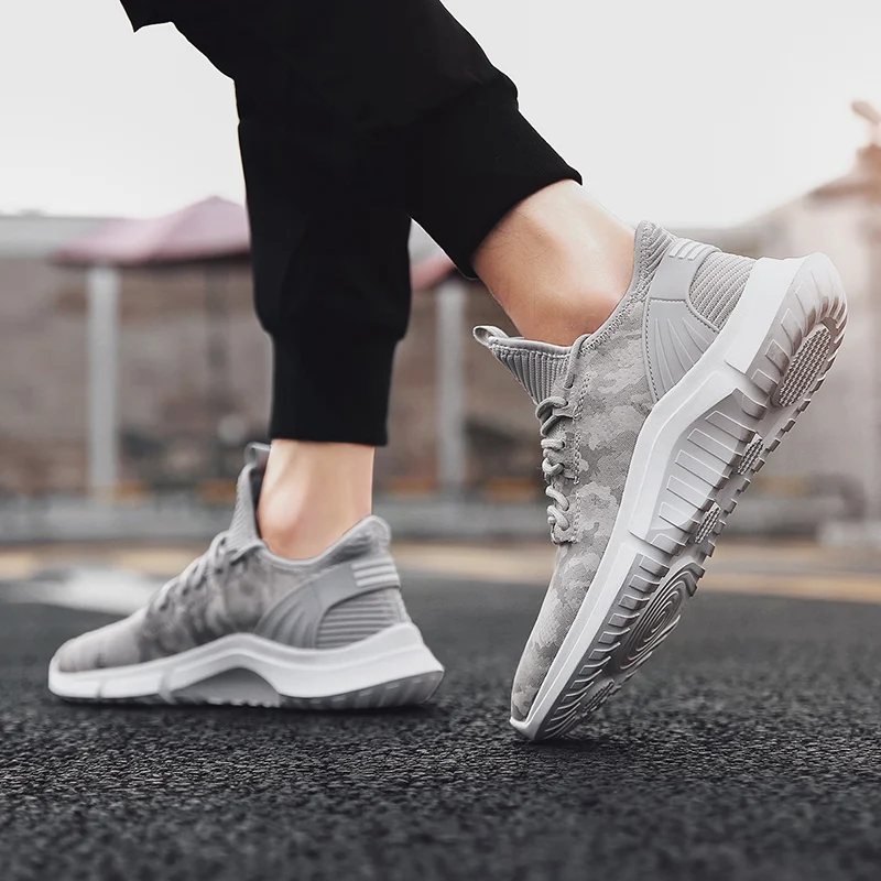 Новинка Осень зима 2019 модные повседневные дышащие кожаные увеличенные мужские