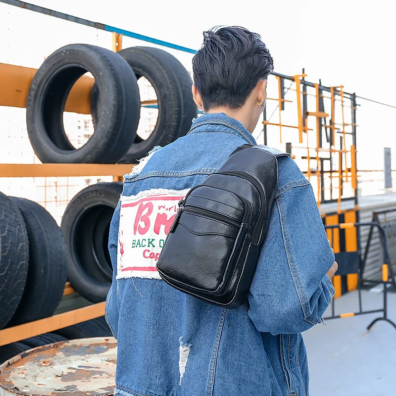 Новые груди мужские досуг сумки на одно плечо через карманы сумки. | Багаж и