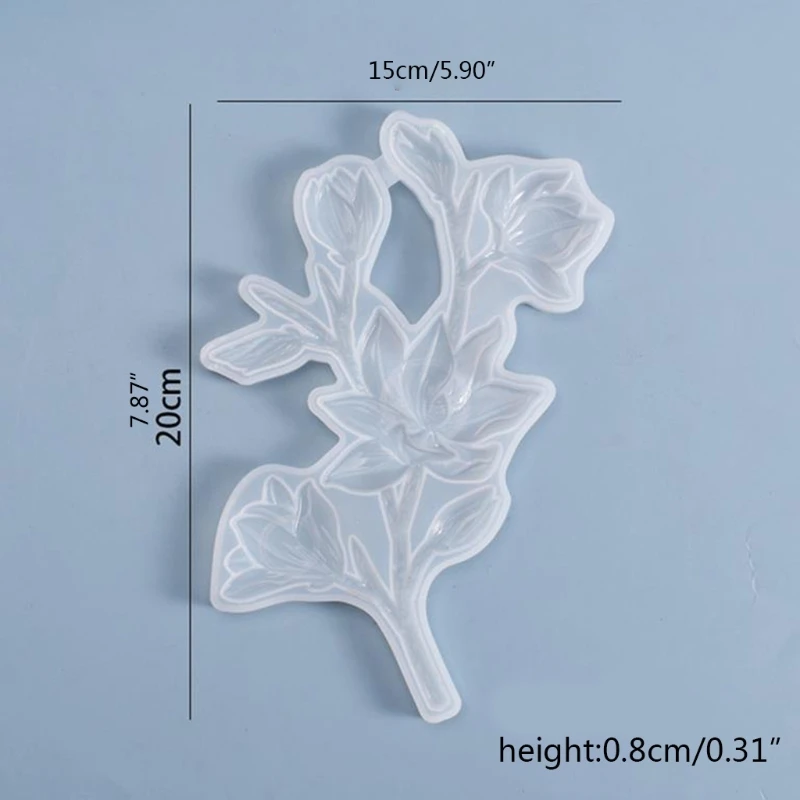 

DIY Crafts Decorations Making Tool Epoxy Resin Mold Handmade Flower Ornaments Casting Silicone Mould
