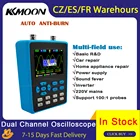 Ручной двухканальный осциллограф с полосой пропускания 120 м, дисплей 2,8 дюйма, минимальная вертикальная чувствительность 10 мВ, анализ спектра FFT