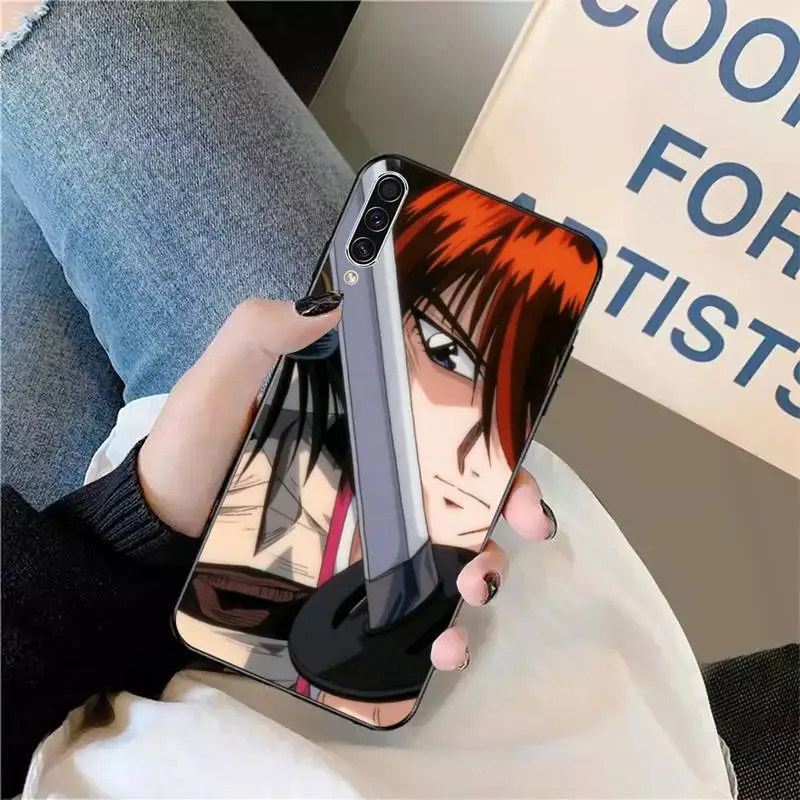 

Anime Rurouni Kenshin Phone Case For Samsung galaxy A S note 10 7 8 9 20 30 31 40 50 51 70 71 21 s ultra plus