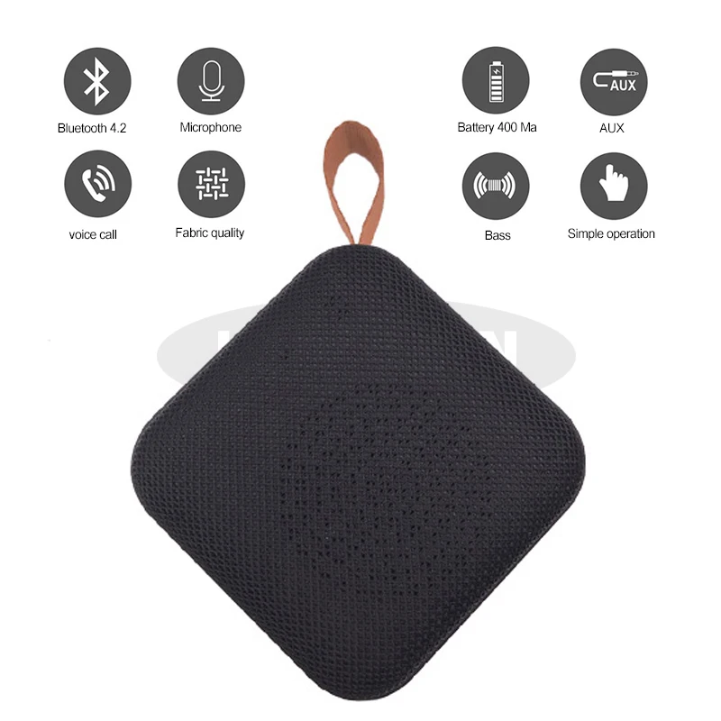 Портативная Bluetooth колонка Высококачественная стереоколонка объемного звучания