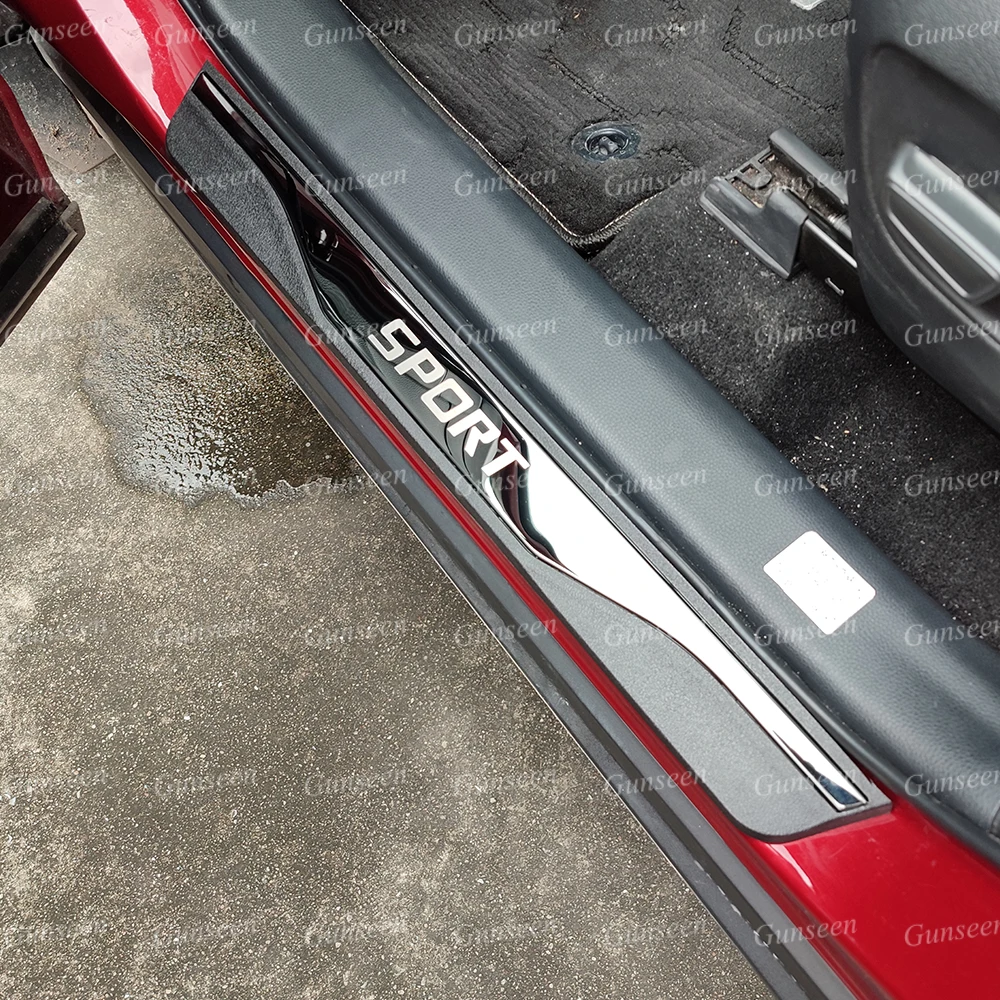 

For Dacia Renault Megane Car Sticker Accessories Threshold Door Sill Protector Scuff Plate Pedal Trim 2021 2022 2017 2019 2018