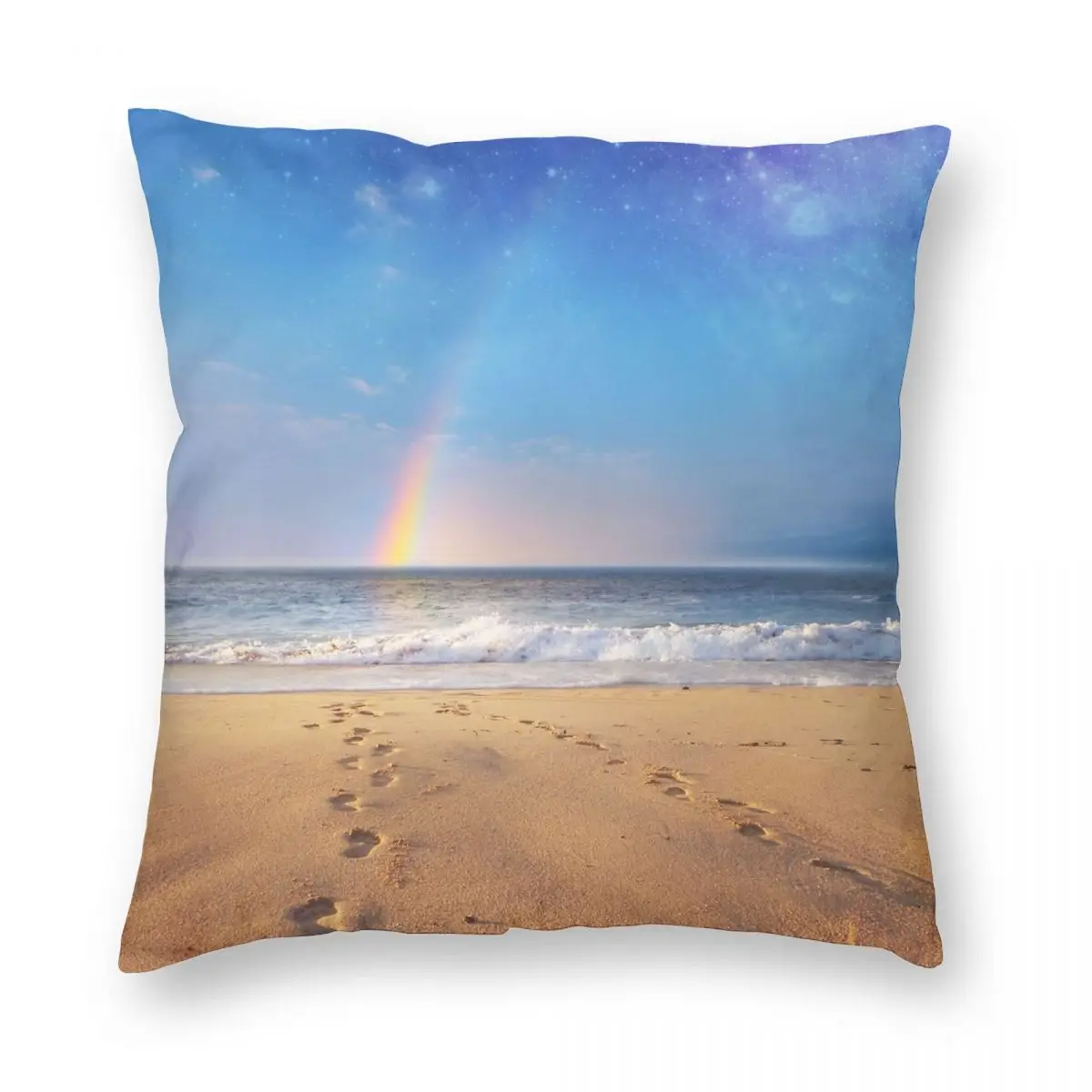 

Квадратная наволочка, полиэстер, лен, бархат, принт, молния, Декор, Фотофон