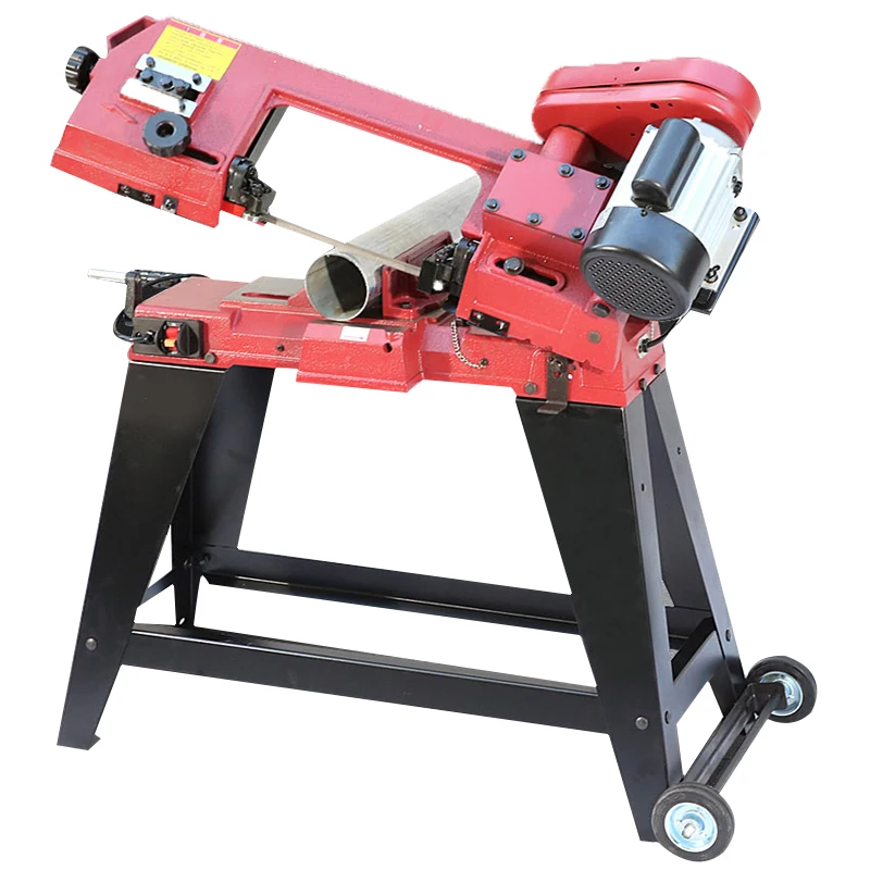 

Small Woodworking Band Saw Machine Home Stainless Steel Sawing Machine Metal Wood Plastic Cutting Tools Horizontal Chainsaw