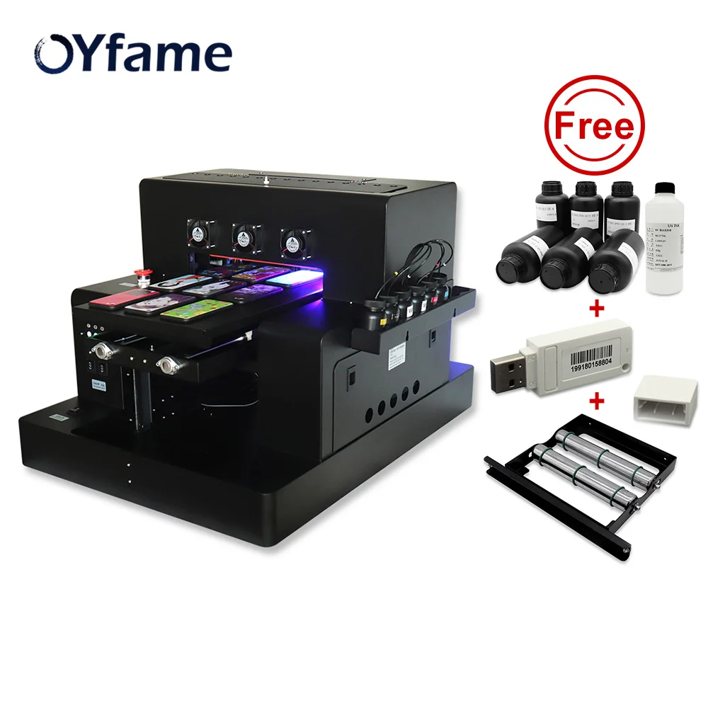 OYfame A3 УФ планшетный принтер a3 цифровой для чехол телефона бутылочное стекло
