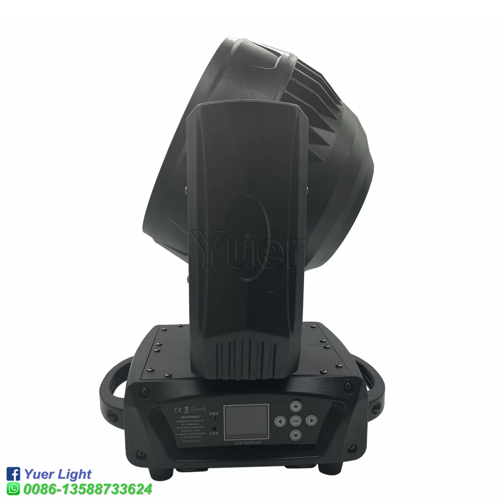 Сценический прожектор YUER Dmx512 для диджея с вращающейся головкой 4 х50 Вт