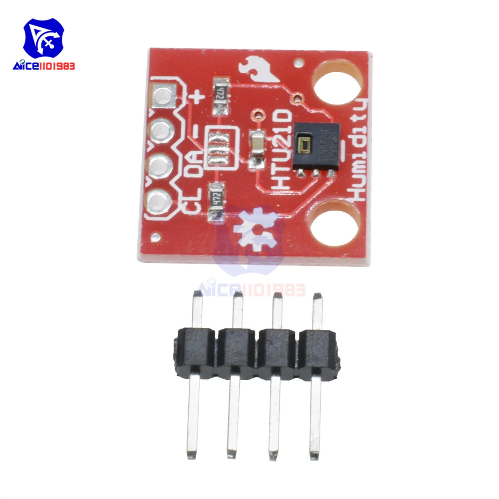 Плата модуля датчика температуры и влажности diymore HTU21D для Arduino | Электронные