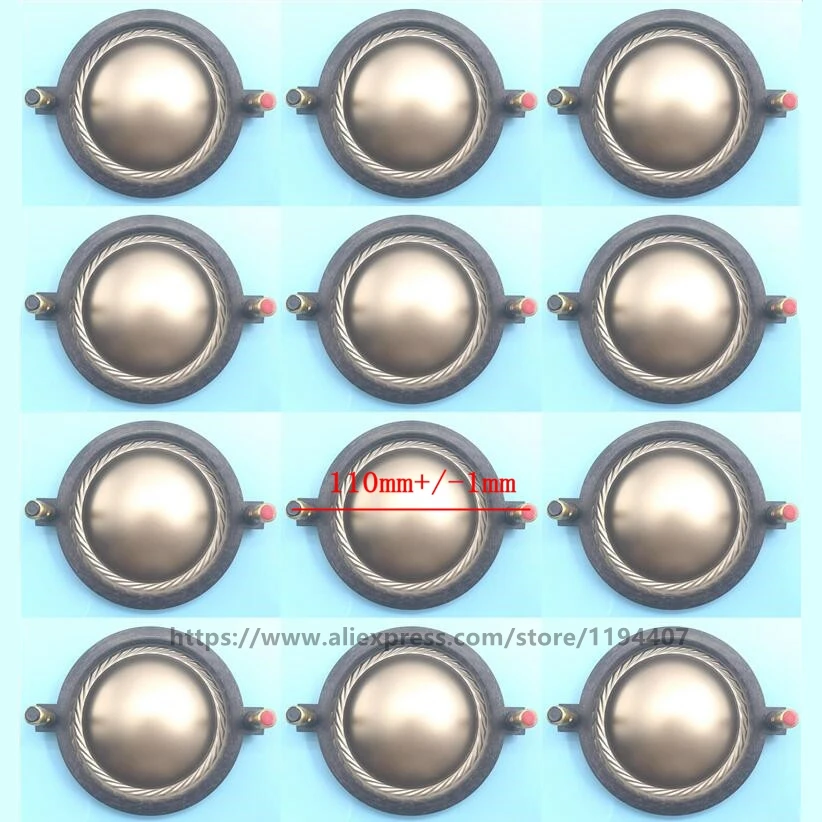 12PCS Pure Flat Aluminum wire Diaphargm For 75ED36-8LM 74.5mm Beta Three Repair Kit 74.46mm 16 OHM or 8ohm | Электроника
