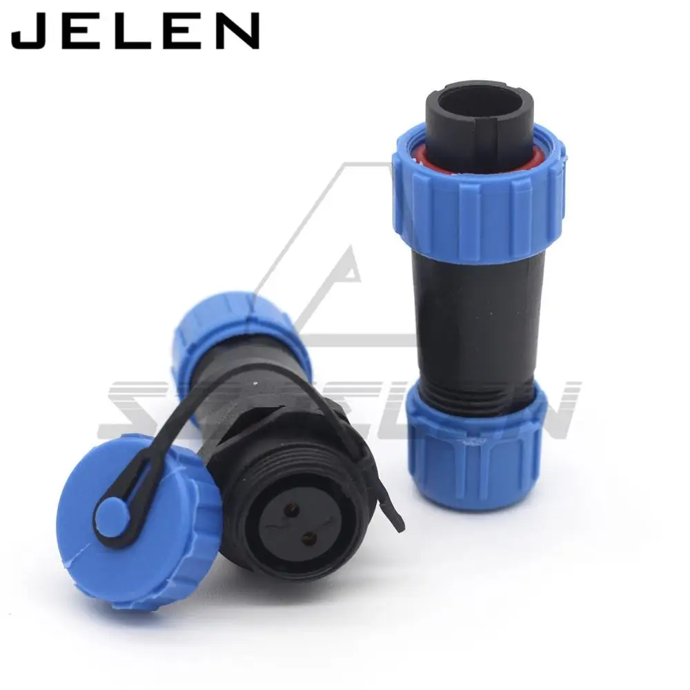 SP1310/P2 SP1311/S2 водонепроницаемый авиационный разъем 2pin светодиодный питания ip68|led