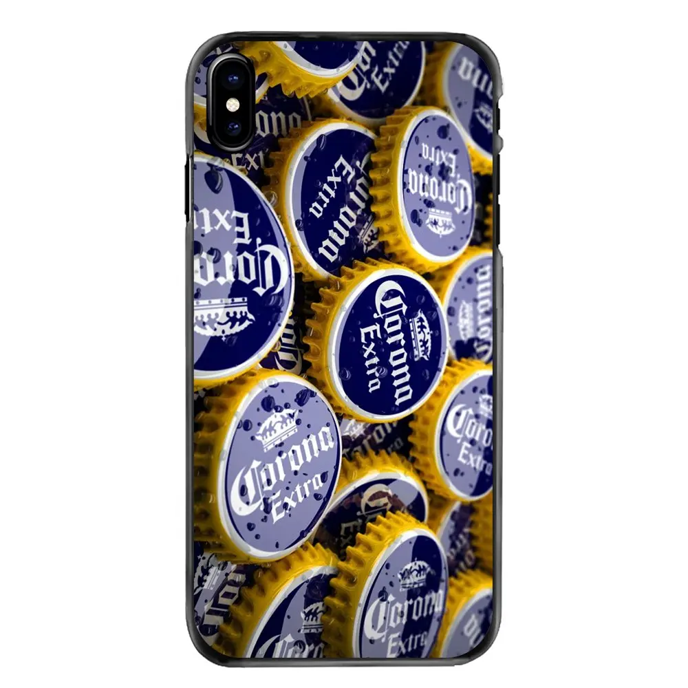 Для iPhone 4 4S 5 5S 5C SE 6 6S 7 8 Plus X XR XS Max Кепка много шапок для пивных бутылок шаблон коллаж