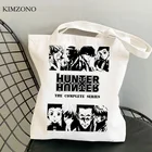 Сумка для покупок Hunter x Hunter, многоразовая Холщовая Сумка для покупок, складные сетчатые сумки
