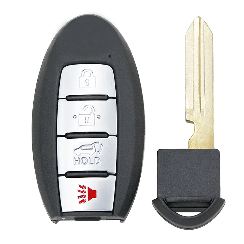 4B Keyless-go Smart Car Key ( SUV ) FSK 433.92Mhz 4A Chip FCC ID: KR5TXN1 P/N: 285E3-6RR3A / S180144506 For Nissan X-Trail 2021 |