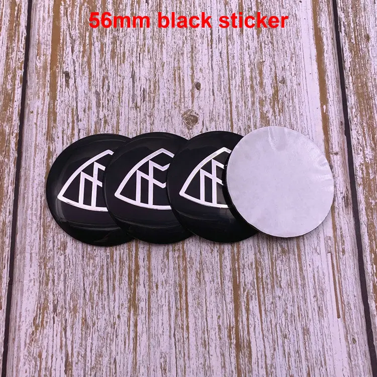 4pcs 56mm 60mm 65mm 68mm logo car emblem Wheel Center Hub Cap Rim refit Creative badge covers decoration sticker accessories mbh - купить по