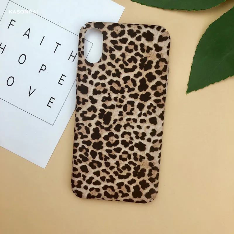 Style 03 Модный чехол для телефона с леопардовым принтом для iphone 11 Pro XS Max XR X чехол для iphone 6 6S 8 7 plus Роскошный Матовый Жесткий чехол-накладка s - Цвет: Style 03