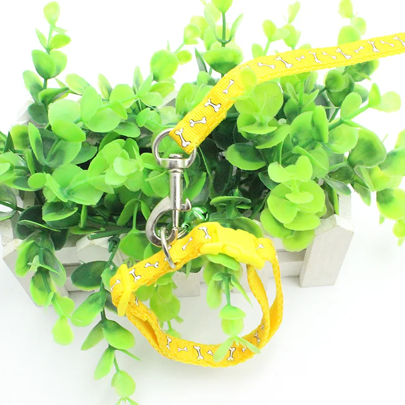 Прогулочная модная Милая Регулируемая маленькая собака с принтом лапы для щенка