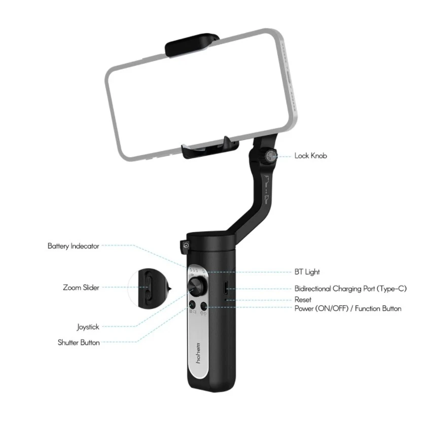 Стедикам Hohem iSteady X2 Black |