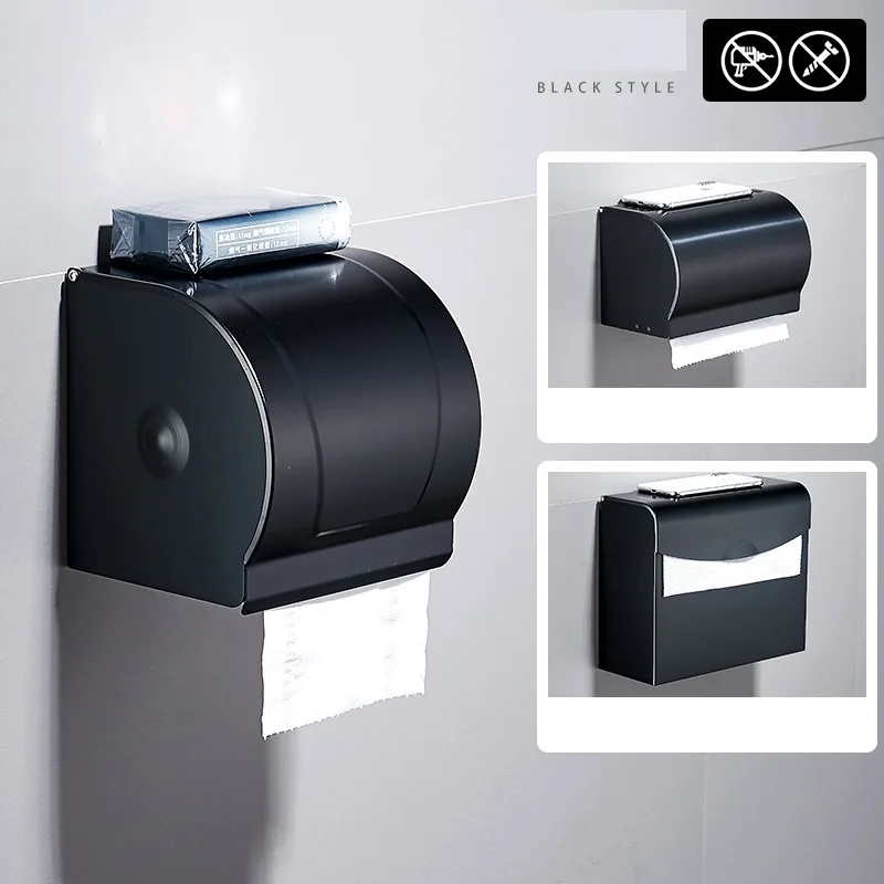 Mobile Bagno Mensole Hairdryer Prateleira Floating Hair Dryer Holder Shower Salle De Bain Banheiro Bathroom Wall Shelf | Обустройство