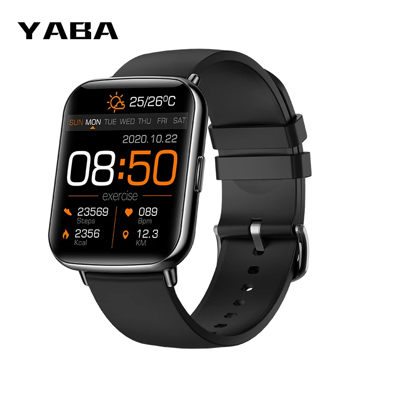 

YABA Smart Watch Men's Women's Heart Rate Fitness Tracker Bracelet Watch Call Waterproof Sports Smart Watch for Android IPhone