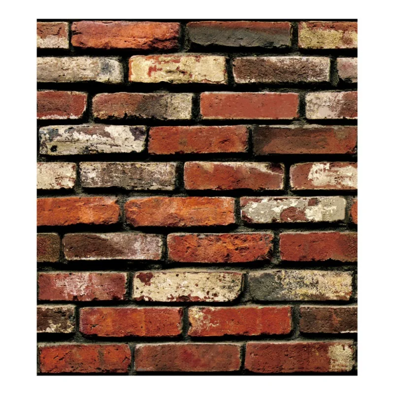 Рулон рулонной бумаги в деревенском винтажном стиле 3D из искусственного кирпича