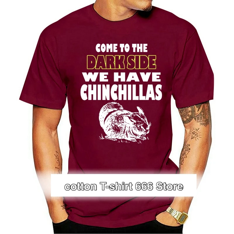 

Camiseta с принтом Шиншилла для мужчин, подарок для мамы и отца