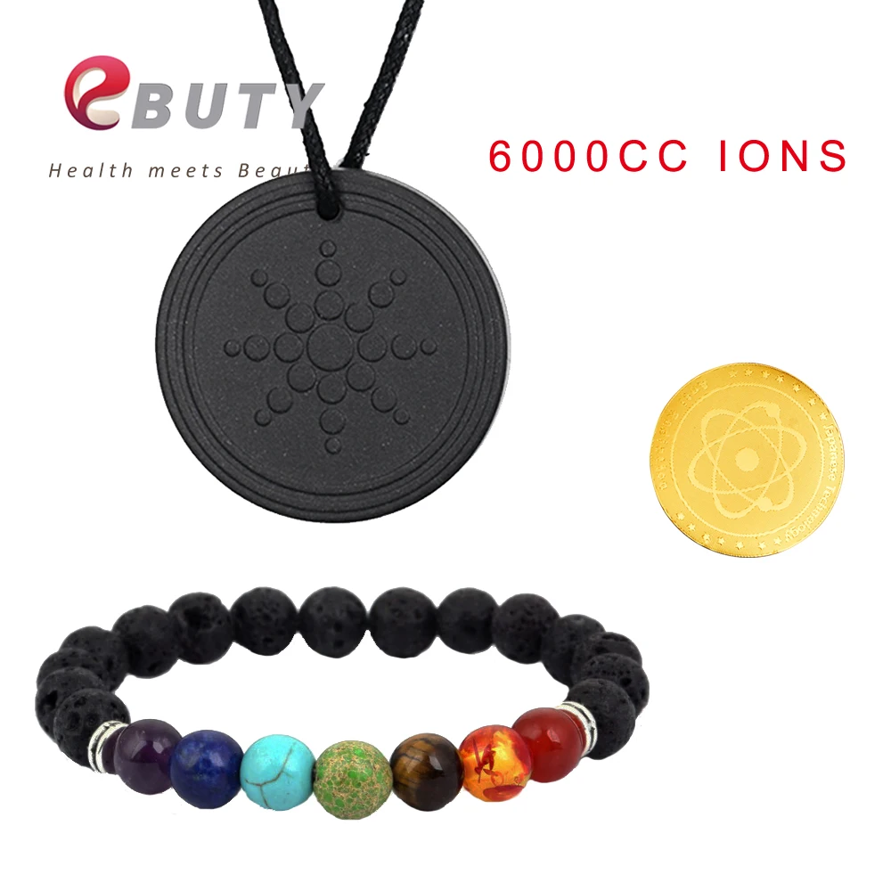 6000CC кулон Quantum Pendant Подвески чакра турмалиновый браслет ювелирные изделия