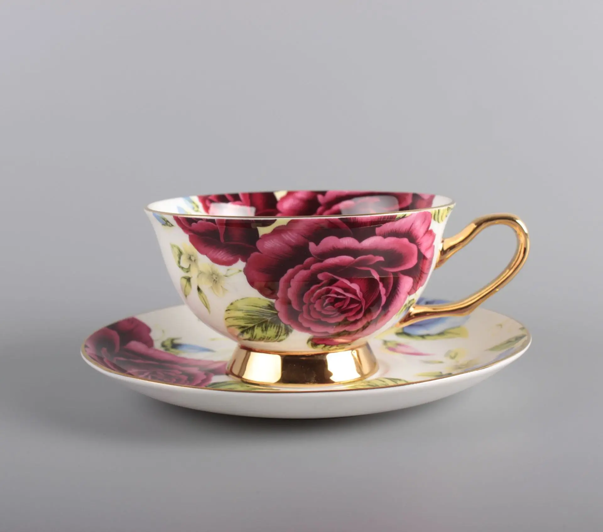 

Coffee cup porcelain plate