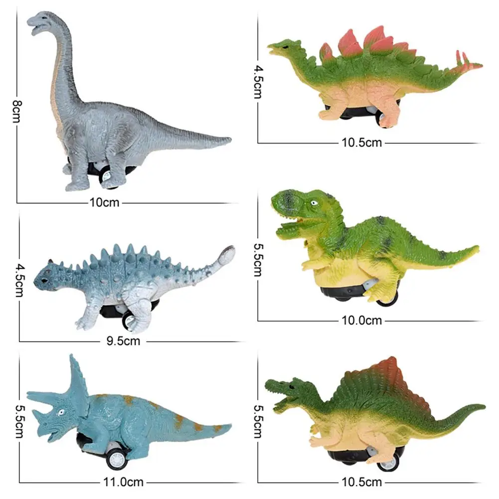 

Small Dinosaur Pull Back Toy Car Fast And Strong Triceratops Ankylosaurus Brachiosaurus Perfect Child Gift