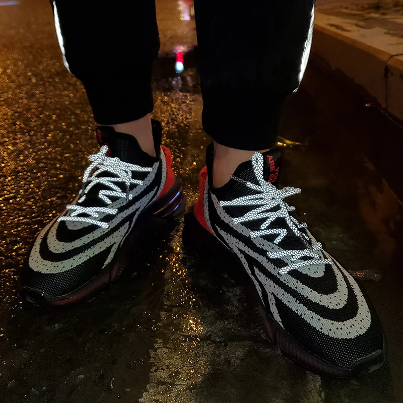 

CYYTL Men's Shoes Color Soled Comfortable Running Sports Sneakers Lightweight Casual Outdoor Walking Boys Luminous Tennis