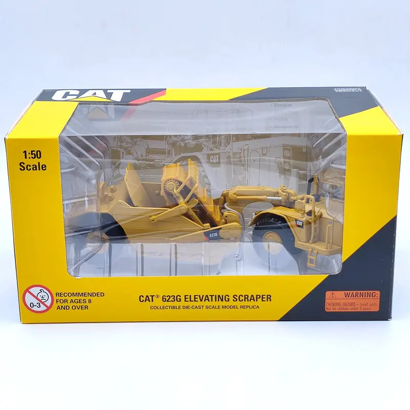 

Norscot 1/50 For Caterpillar Cat 623G Elevating Scraper 55097 Diecast Models Limited Engineering vehicle Toys Car Gift
