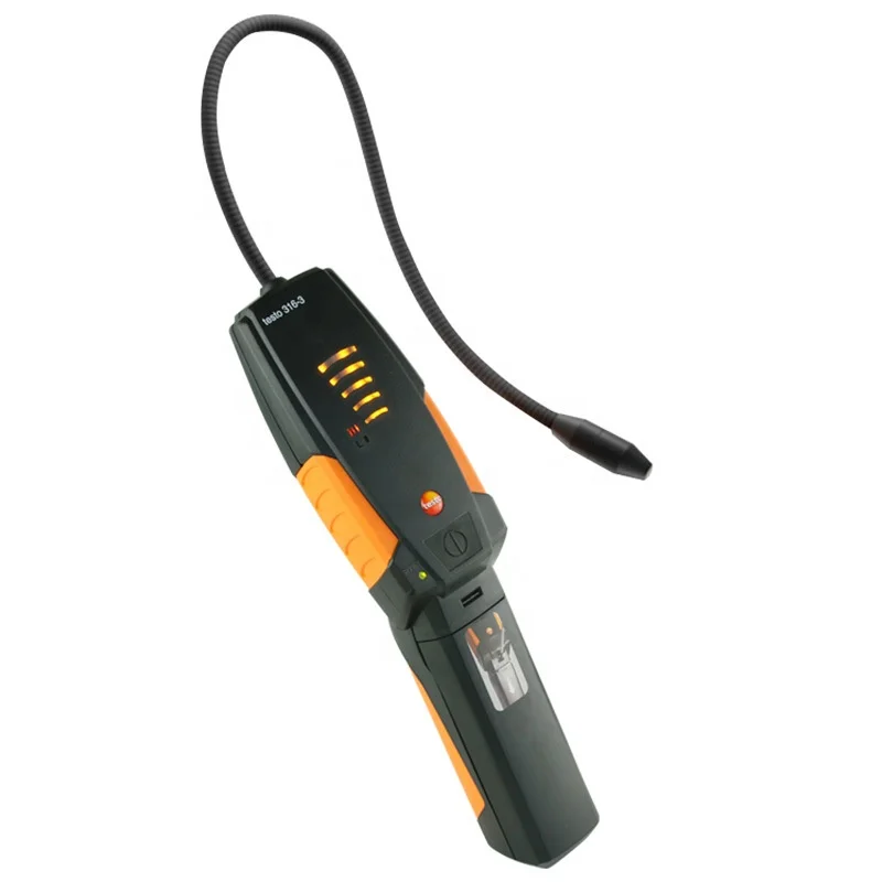 

Testo 316-3 Refrigerant Gas Leak Detector For CFCs HFCs FCs Visual And Audible Alarm