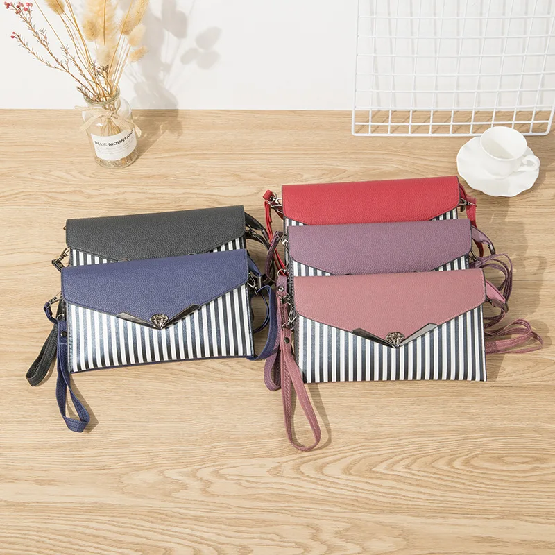 Модный женский кошелек с ручкой на запястье чехол для телефона длинный