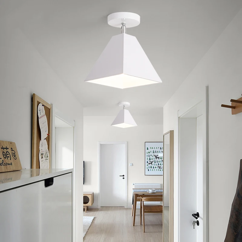 Светодиодный потолочный светильник Скандинавский современный E27 светодиодный