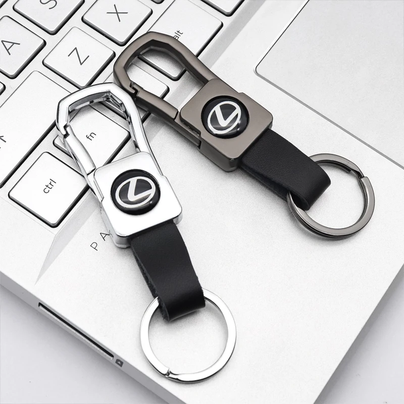 

1pcs car keychain logo personalized fashion mini keyring car accessories for Lexus- CT ES LS IS LX GS UX NX EX LM LC RC