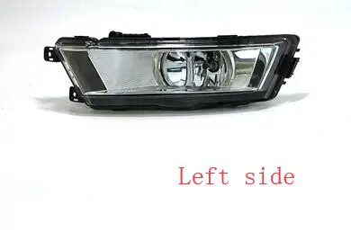 Left side Capqx для Skoda Rapid- ПТФ в передний бампер противотуманная фара рамка крышка с кабельный жгут в сборе - Color: Left side