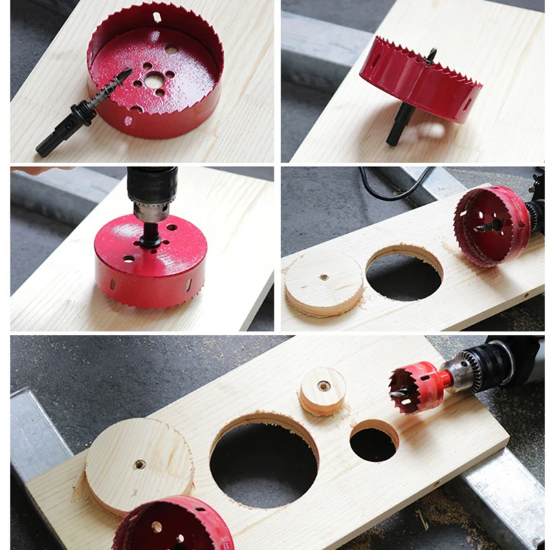 Инструмент для открывания отверстий M42 из быстрорежущей стали дерева алюминия