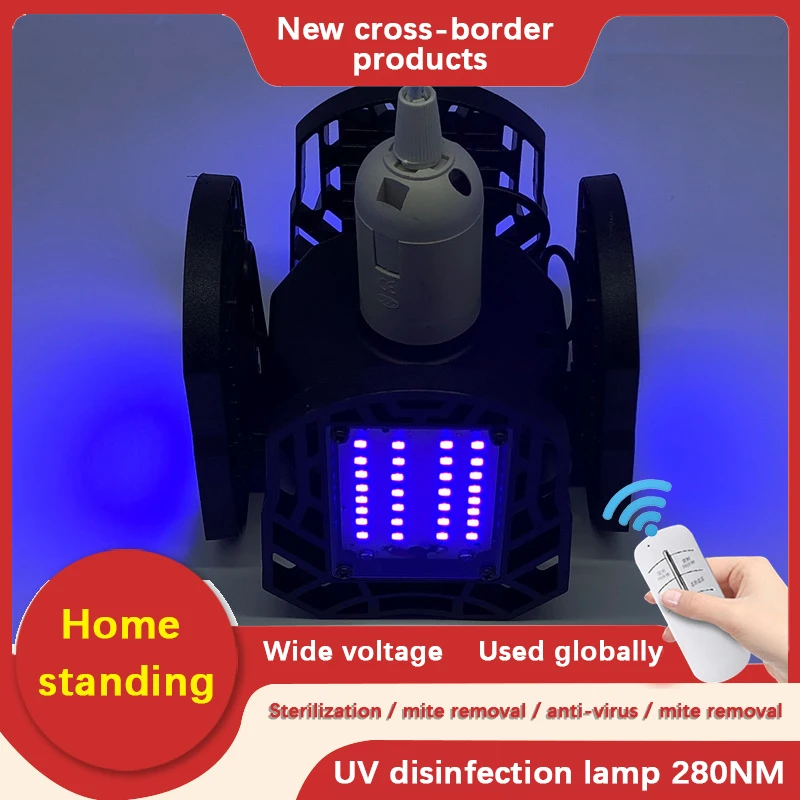 Новый 60 Вт УФ светильник стерилизатор Alexa Smart Life UVC лампа дезинфицирующее средство