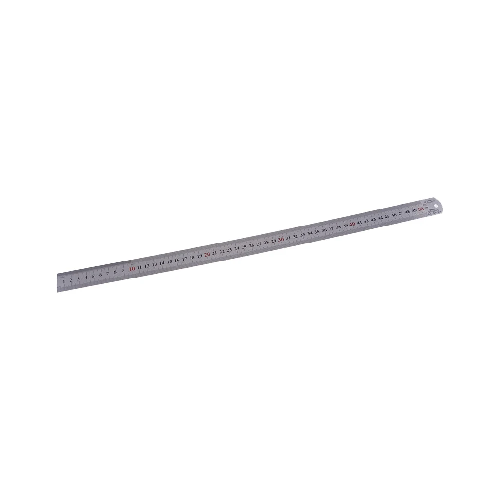 

JETTING 50cm 20inch Stainless Steel Metal Straight Ruler Precision Double Sided Wholesale Drop Shipping