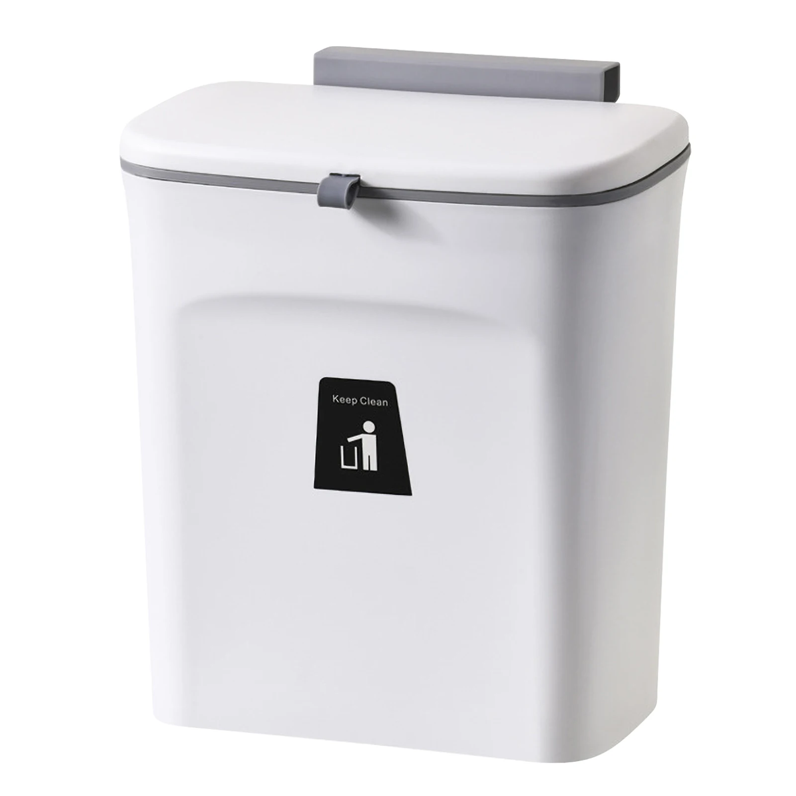 

Trash Can Kitchen Waste Bins Garbage Storage Cabinet Hanging Waste Container Collapsible Garbage Can Wall-mounted Sink Box