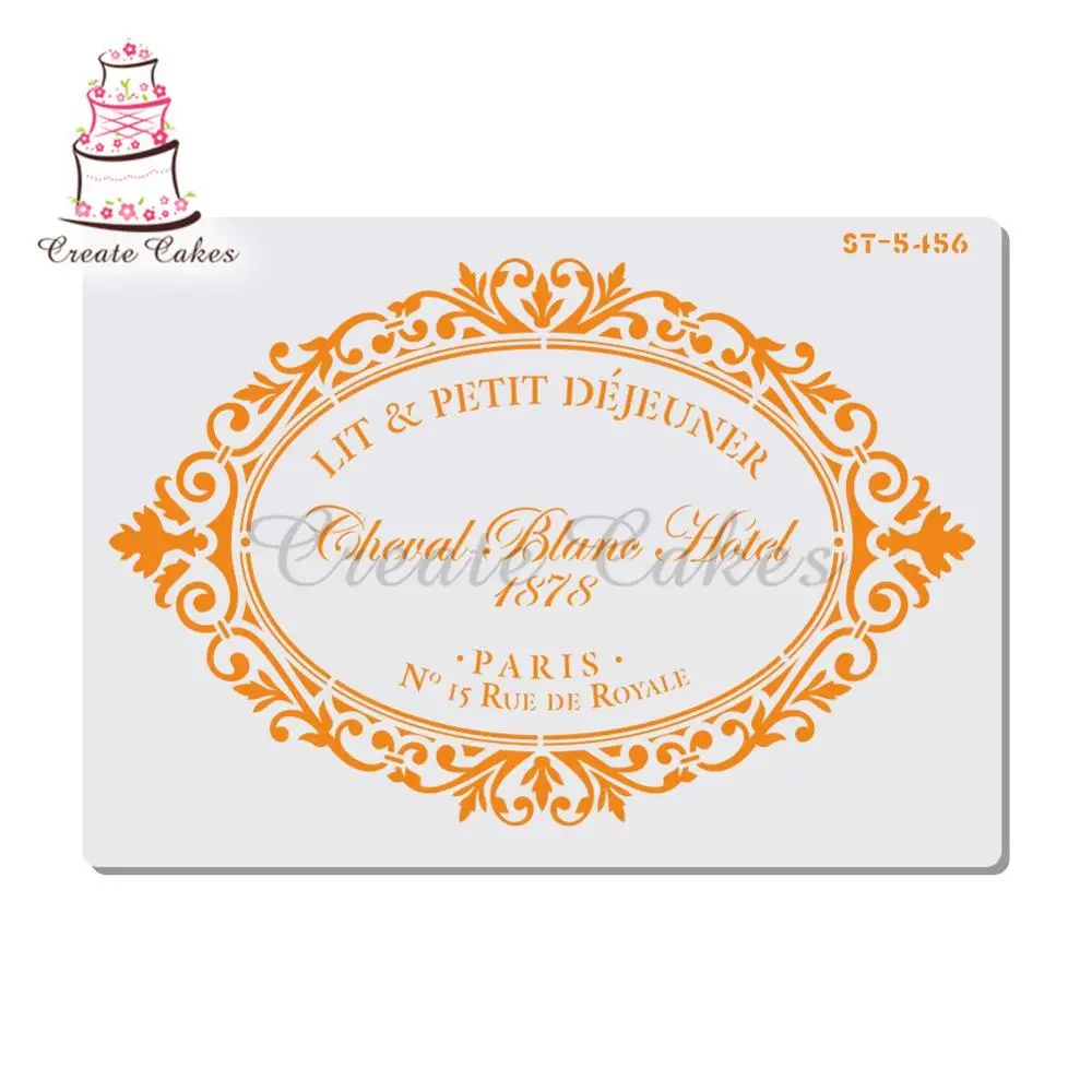 Трафарет для стен рамка рисования альбом декора тиснение сделай сам бумажная