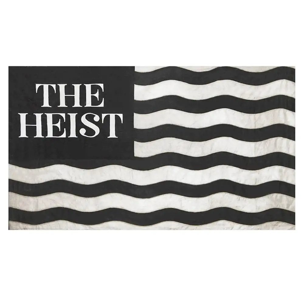 

The Heist Stripe Flag 3x5 FT banner 100D 150X90CM Polyester brass grommets custom flag