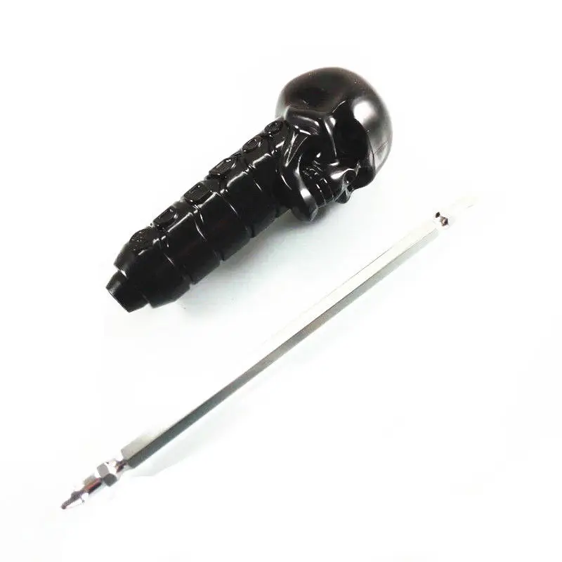 Пластиковая ручка с черепом для мотоцикла двойное использование | Автомобили и