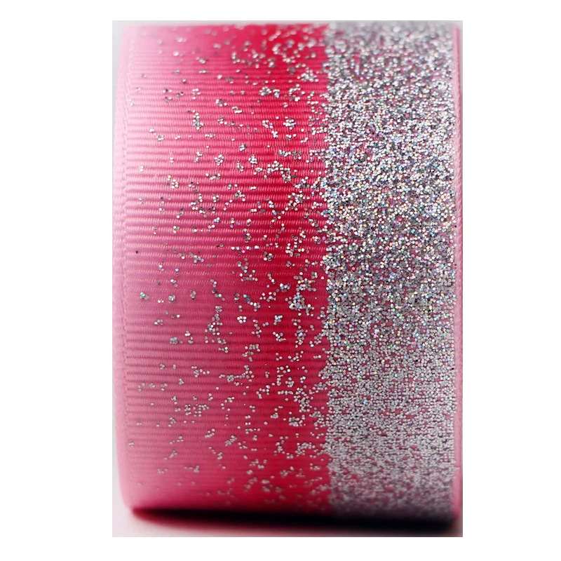 

5Yards Meetee 38mm Polyester Gradient Thread Ribbon Dusting Webbing for christmas Decorations DIY Hometextile Sewing Accessories