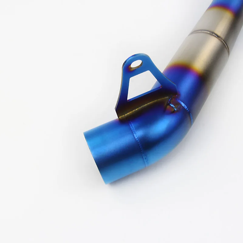 Глушитель выхлопной трубы для мотоцикла среднее звено выхлопная труба из