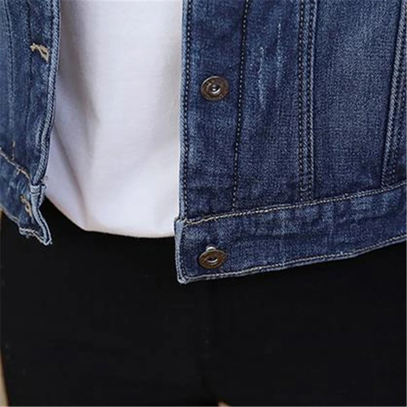 

Woman Spring Plus Size Denim Jacket Winter Plus Velvet Denim Coats Female Fall Thick Chaqueta Veste Vaquero Warm Manteau Abrigo