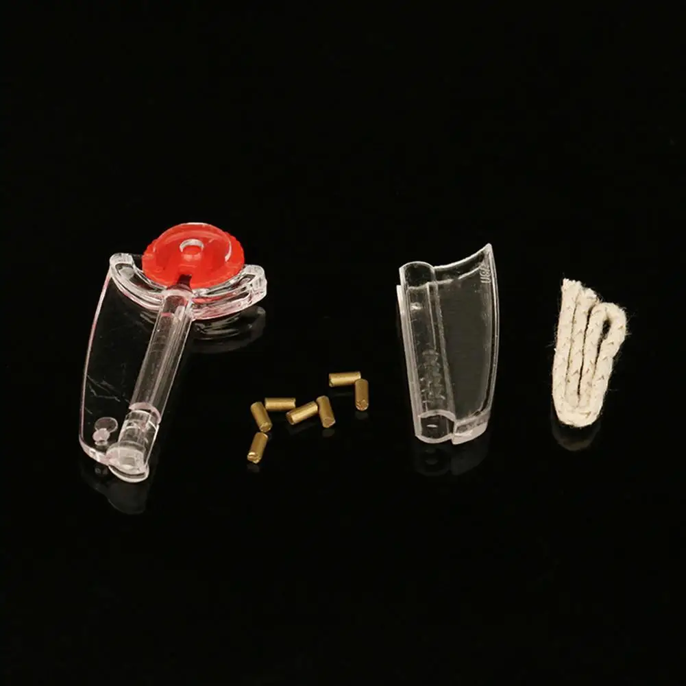 1pc Kerosene Lighter Bulk Skating Lightweight Vintage Electronic Mini Lighters Outdoor Camping Tool With Cotton Core
