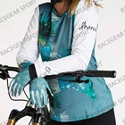 Женская футболка с длинным рукавом, для езды на горном велосипеде