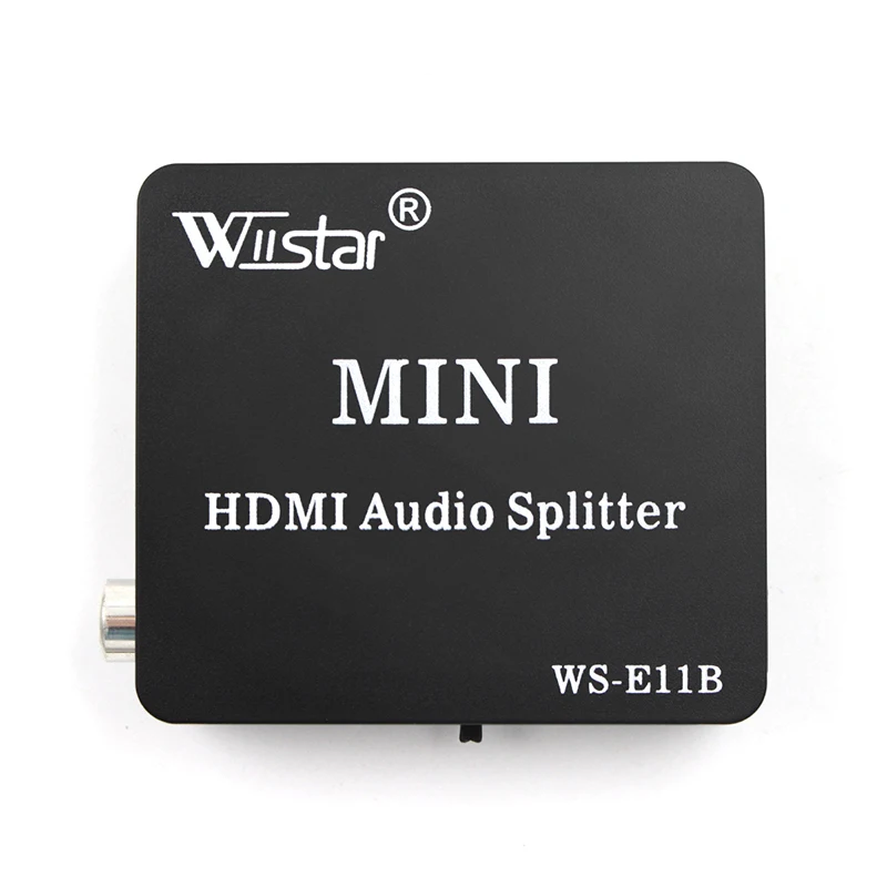 Wiistar HDMI к Spdif Coxial 3 5 мм с 2 канальным/5.1CH аудио экстрактор сплиттер преобразователь
