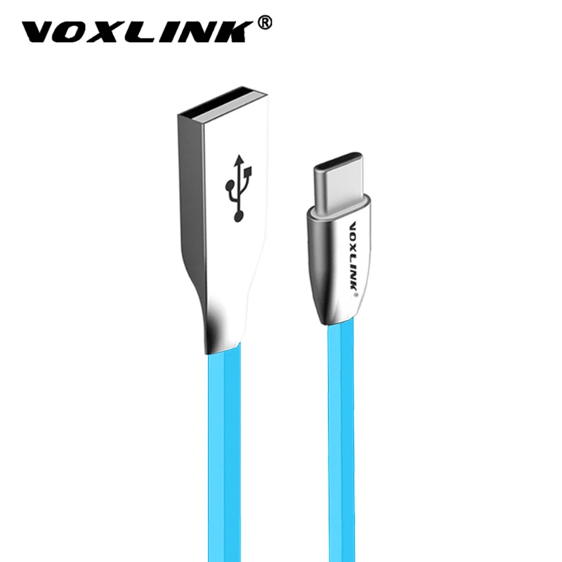 VOXLINK type c usb кабель 2.4A Быстрая зарядка для передачи данных зарядное устройство samsung