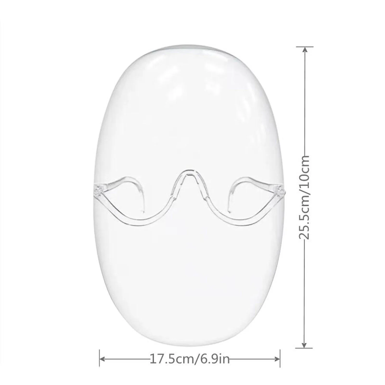 

Kitchen Transparent Face Shield Anti-oil Onion Goggles Dust-Proof Face Protective Mask Mascarilla Reutilizable Cooking Tools